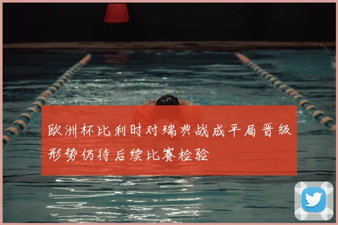 欧洲杯比利时对瑞典战成平局晋级形势仍待后续比赛检验